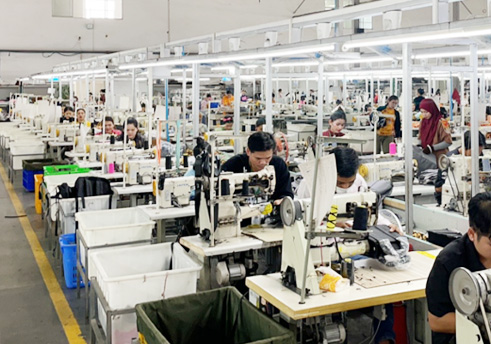 Sewing line